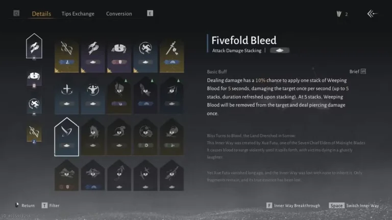 effects of fivefold in where winds meet