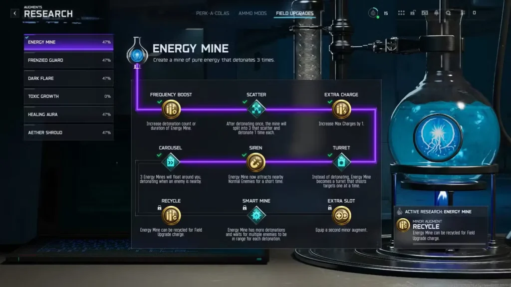 Energy Mine: Best Augments for Multi-Detonation