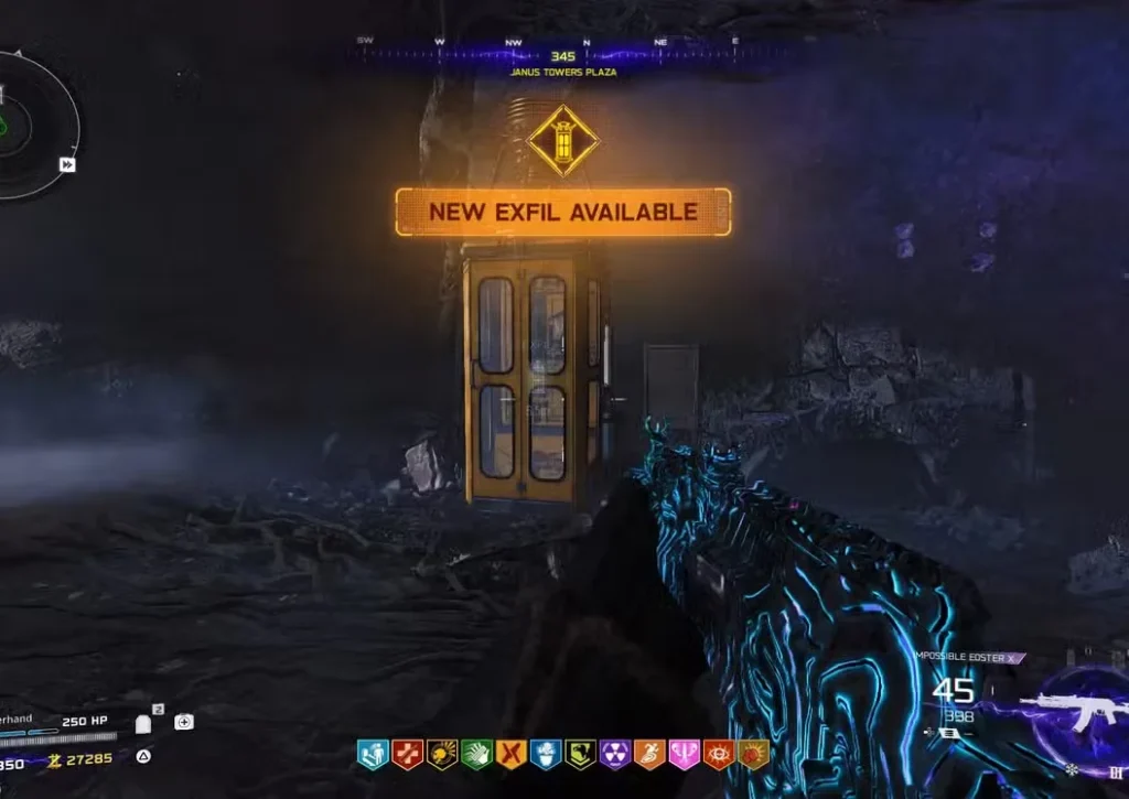 Exfil Phone Booth Black OPS 7