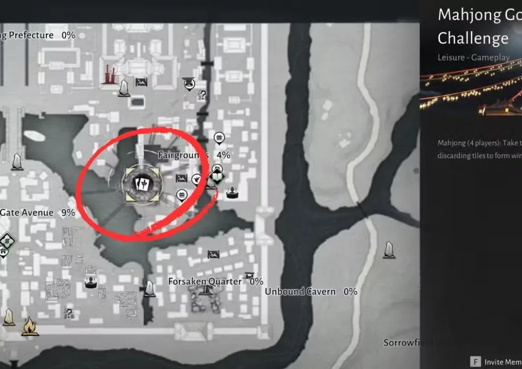 Location: Fairgrounds District, Kaifeng in Where Winds Meet