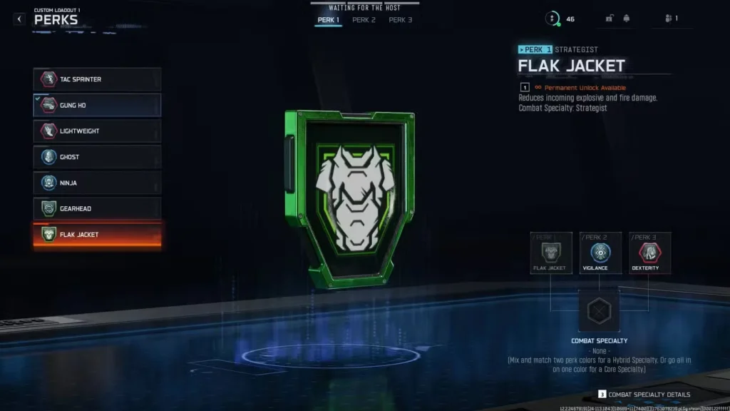 flak jacket in black ops 7