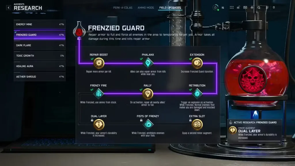 Frenzied Guard: Best Augments for Tank Mode