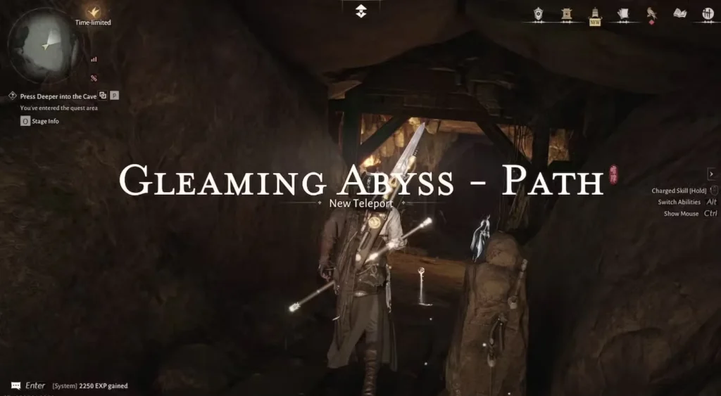 Gleaming Abyss Quest in Where Winds Meet