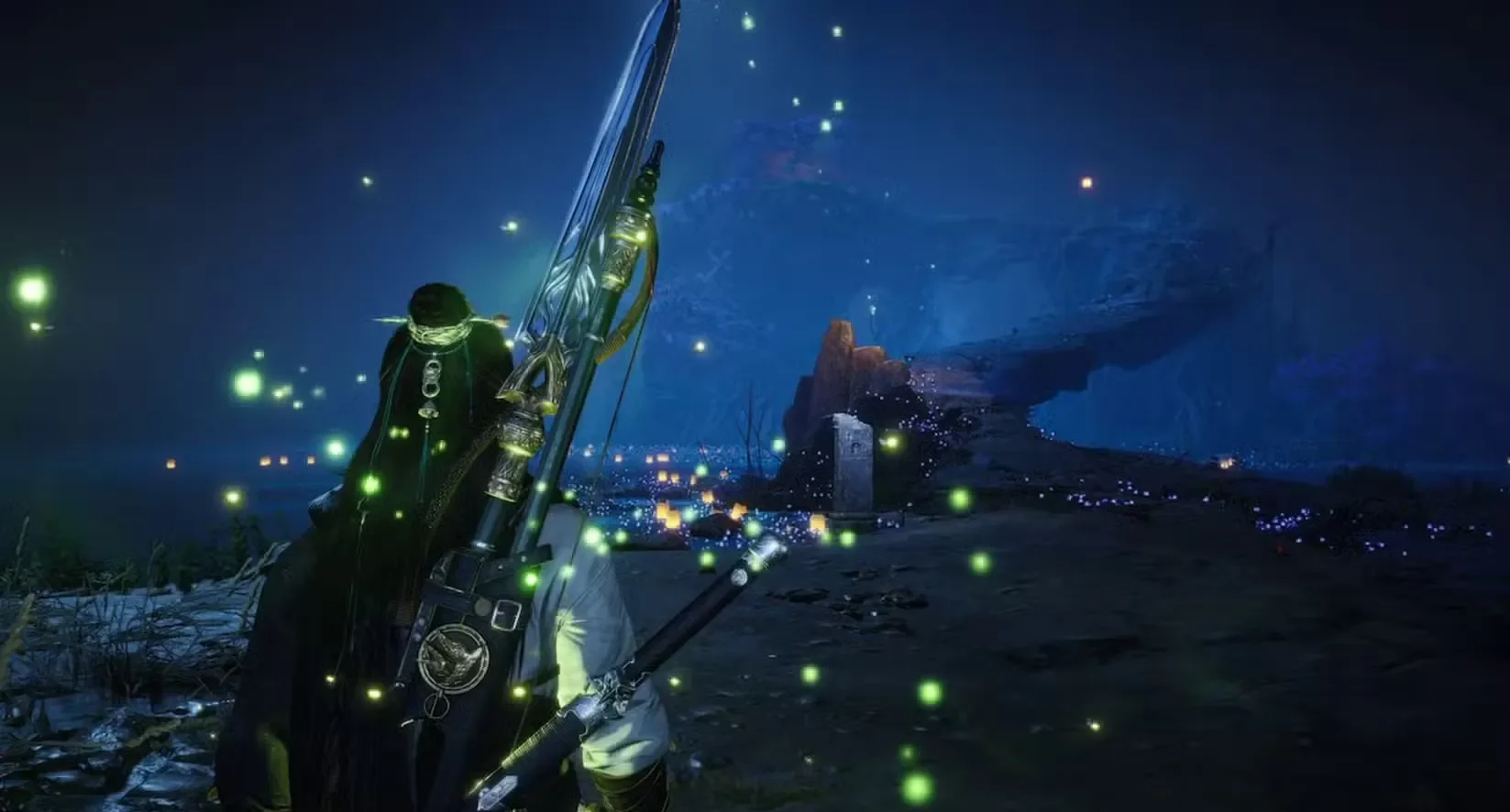 gleaming abyss pond boundary stone where winds meet