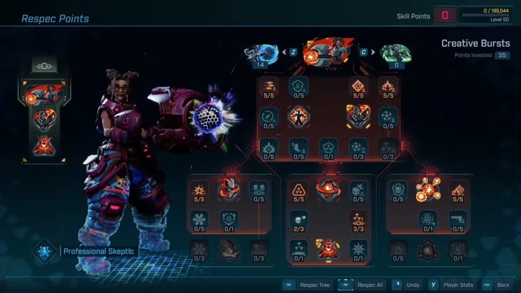 Complete Chroma Accelerator Skill Tree