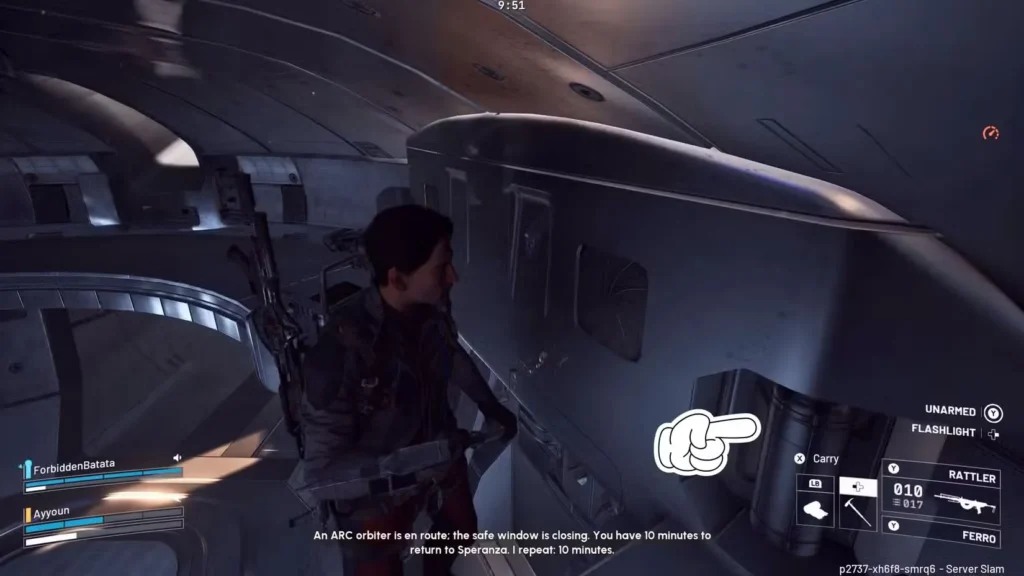 Phase One: Entering the Harvester and Finding Power Cells