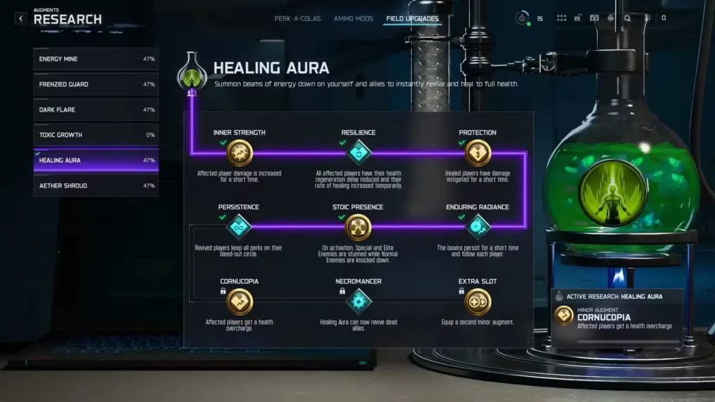 Healing Aura: Best Augments for Squad Revival