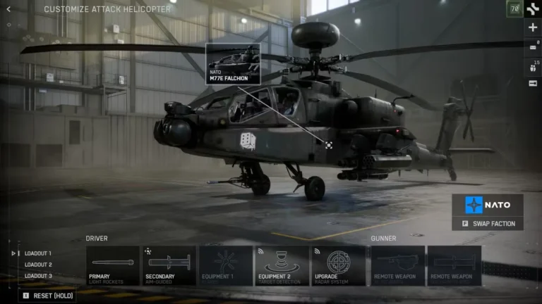 Helicopter Loadout