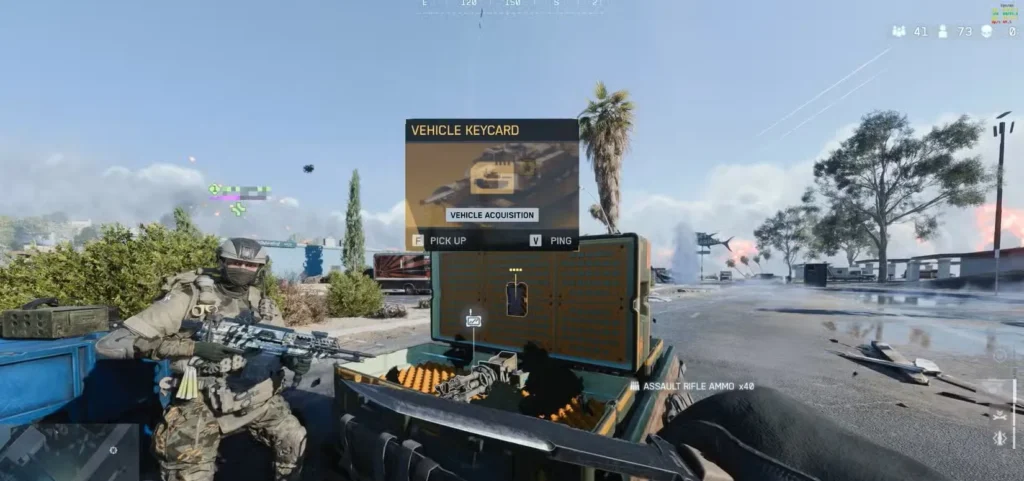 Getting a Vehicle Keycard