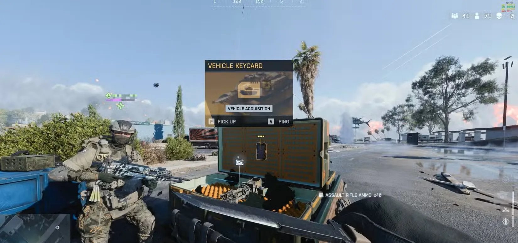 Getting a Vehicle Keycard