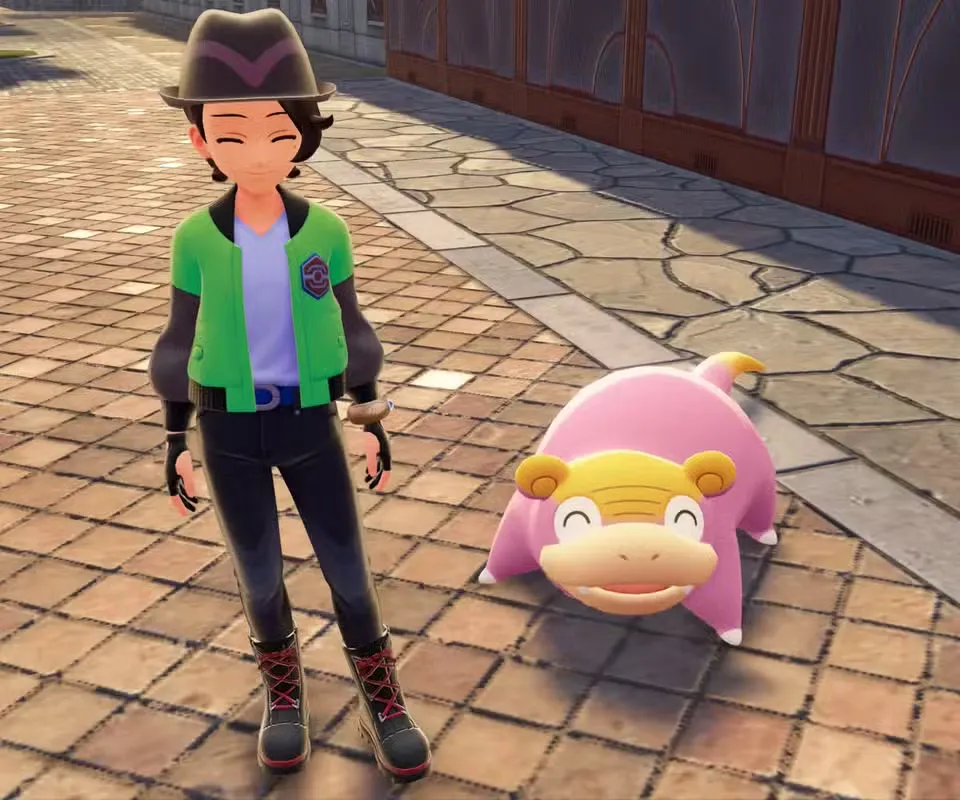 Slowpoke in pokemon legends za