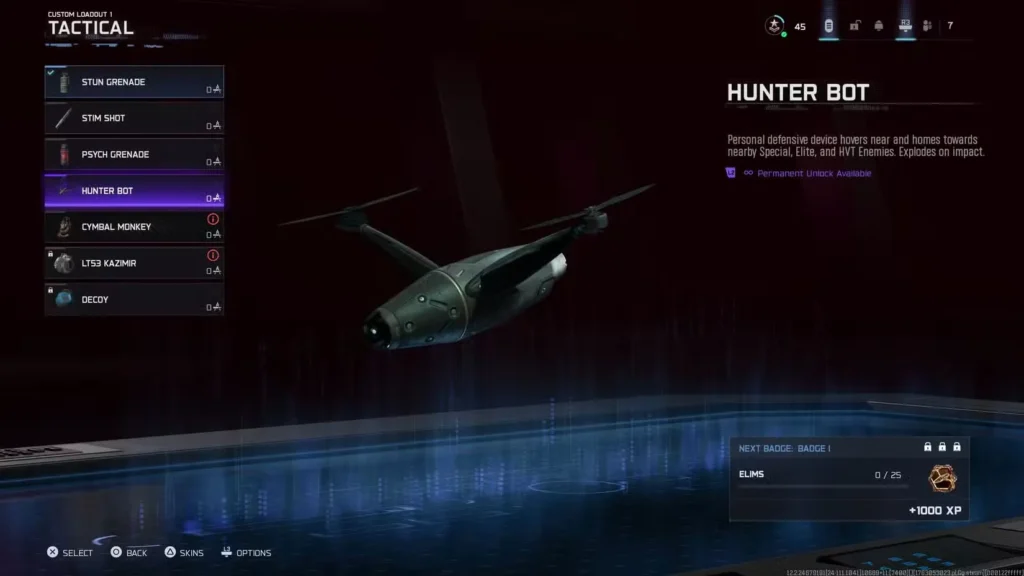 hunter bot black ops 7