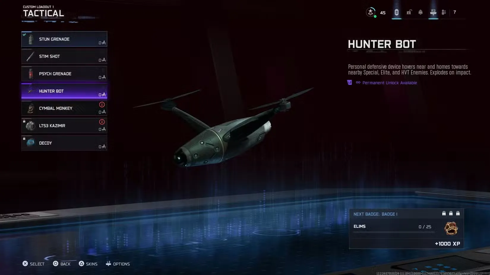 hunter bot black ops 7