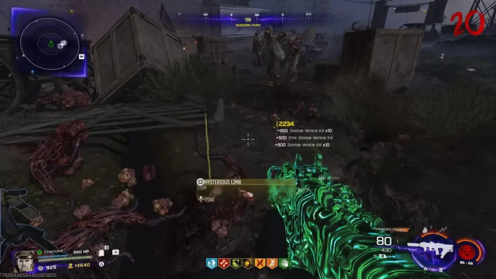 mysterious limb in black ops 7