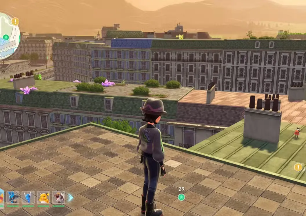 Rooftop Parkour Trick to Catch Larvitar