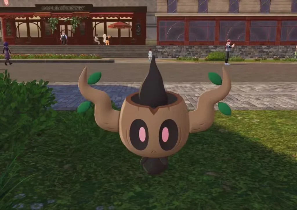 trevenant in lumiose in pokemon legends za