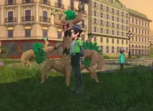 trevenant in lumiose in pokemon legends za