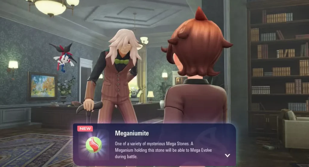 pokemon legends za mega evolutions meganiumite