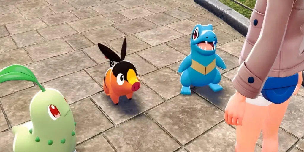 pokemon legends za starters