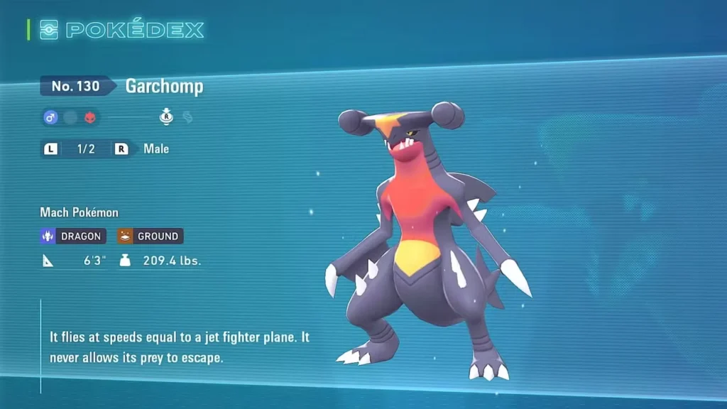 Garchomp – The Physical/Special Hybrid