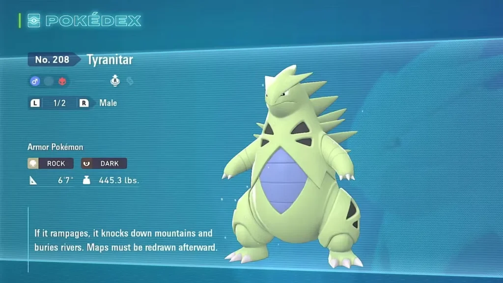 Tyranitar – The Glass Cannon Tank