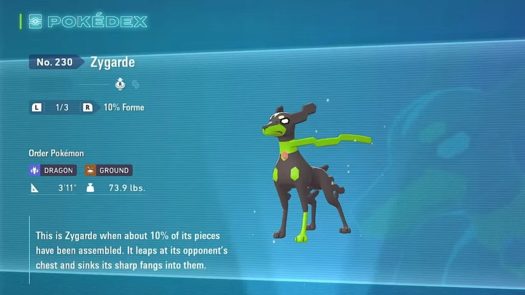 Zygarde – The Undisputed Champion