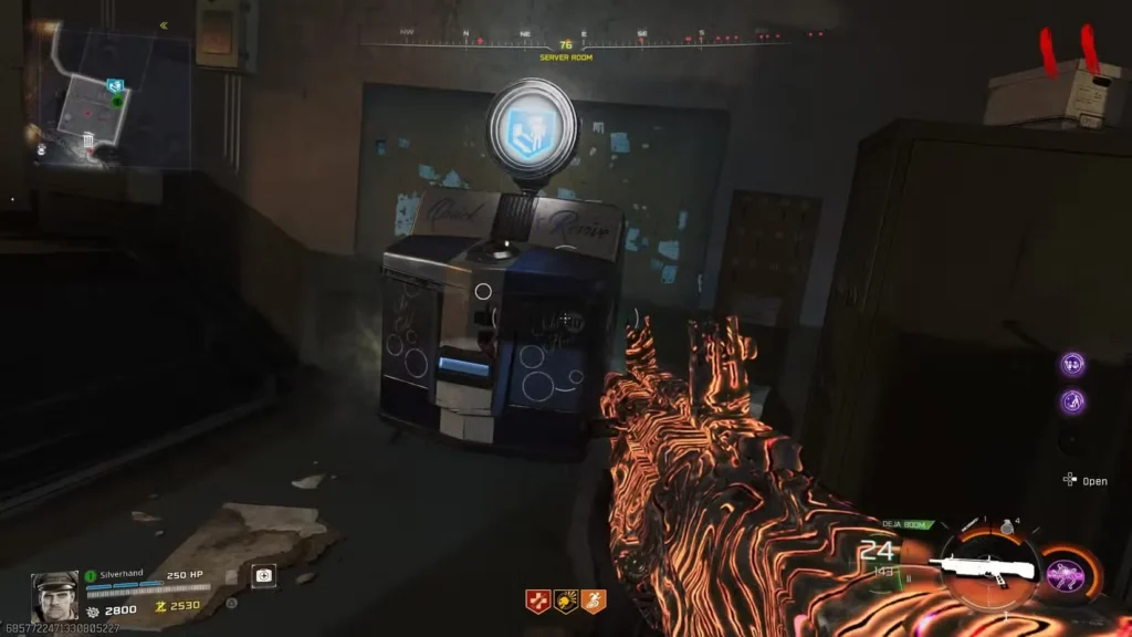 Quick Revive in ashes of the damned Black OPS 7