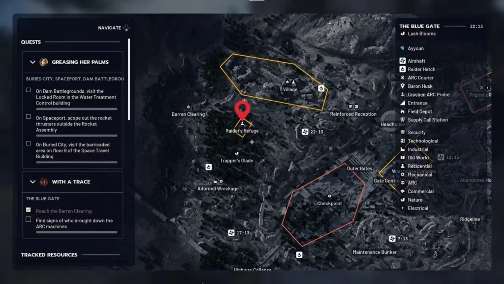 raider's refuge location in arc raiders