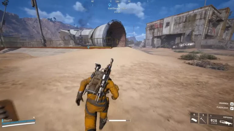 Start a raid on the Spaceport map