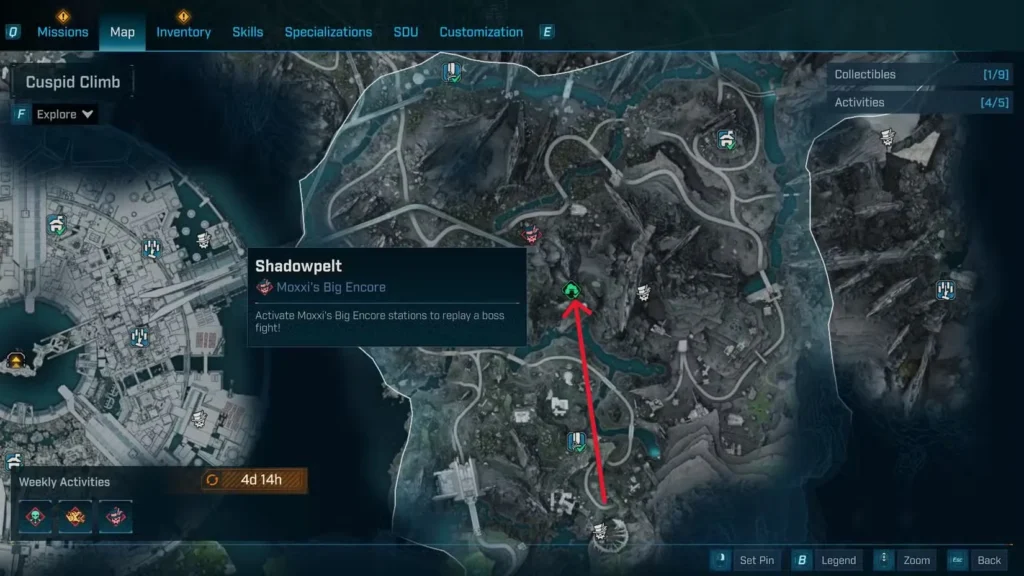 Shadowpelt Location