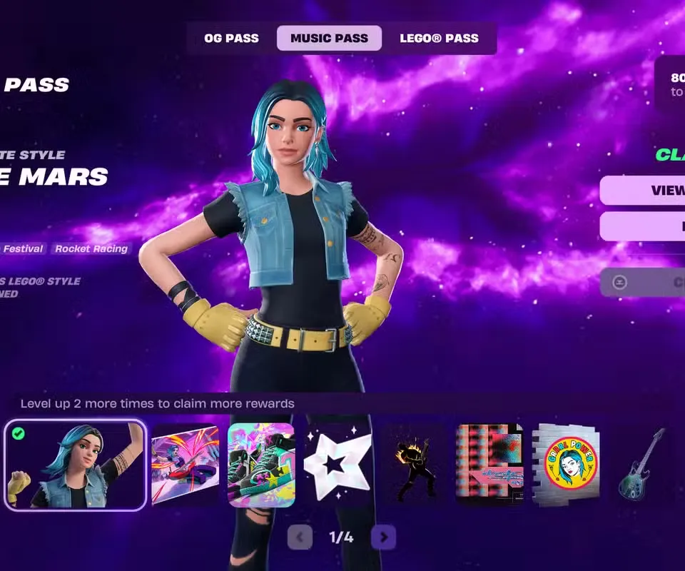 Starlux Music Pass Fortnite Page 1