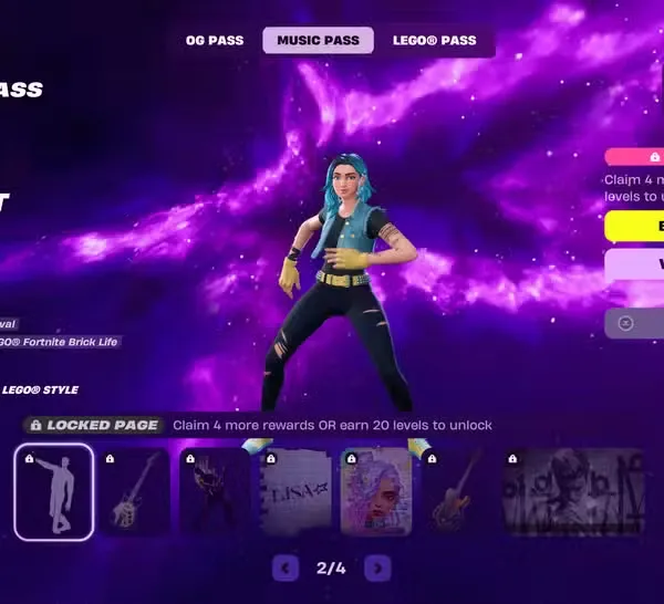 Starlux Music Pass Fortnite Page 2