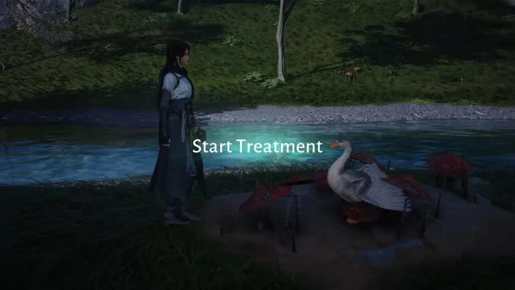 start treatment in where winds meet