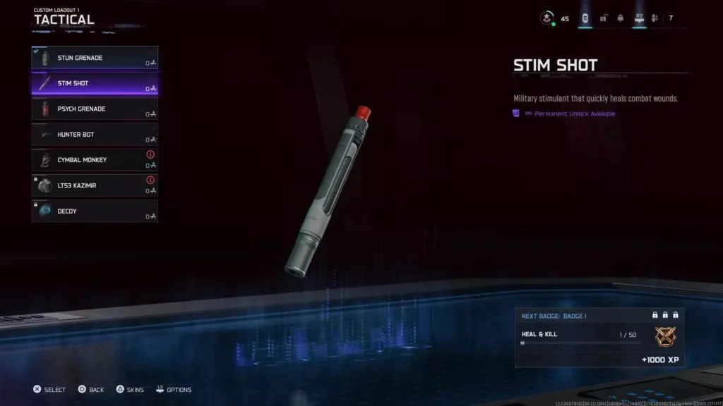 Stim Shot - The Ultimate Survival Tool