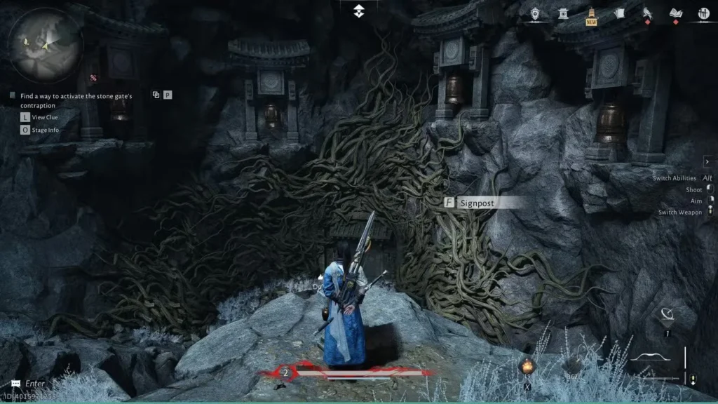 Stone Gate Contraption (Bell Puzzle)