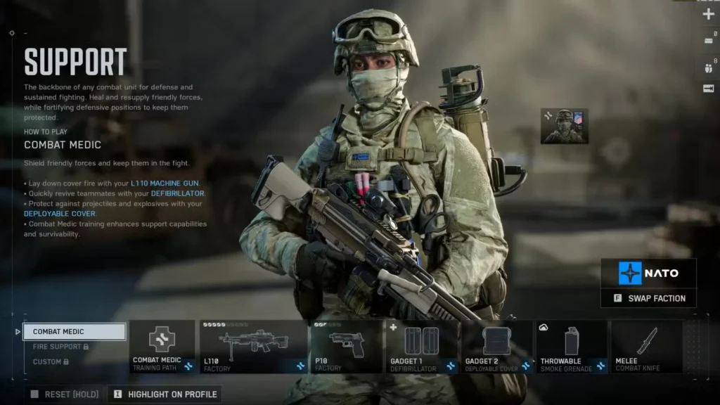 The Support Class: The Squad's Lifeline