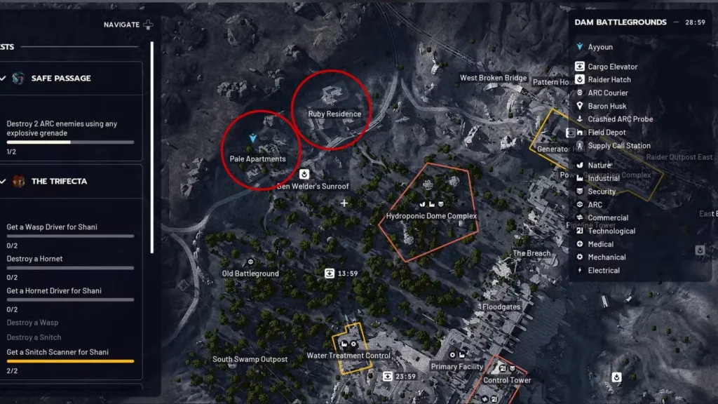 Dam Battlegrounds - Pale Apartments & Ruby Residence