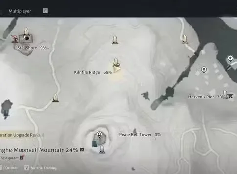 Treasure Map Clue #3: Kilnfire Ridge and the Woodcutter in Where Winds Meet