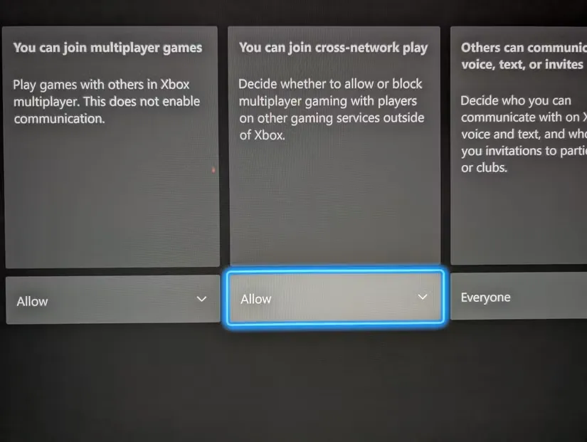turn off crossplay black ops 7 xbox
