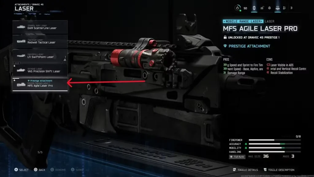 unique prestige attachment