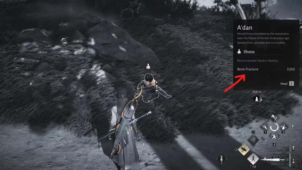 use wind sense to find illness in where winds meet