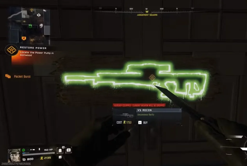 VS Recon (Sniper Rifle) call of duty black ops 7