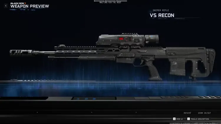 VS Recon Sniper Rifle (DSR-50)