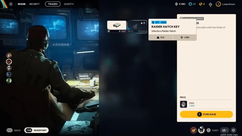 Where to Get Raider Hatch Keys