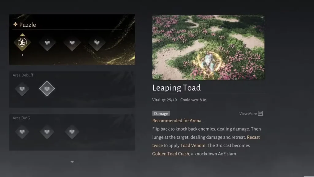 Crapaud bondissant – Vitesse, Éclair et Venin