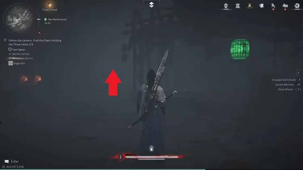 march of the dead spear location in where winds meet