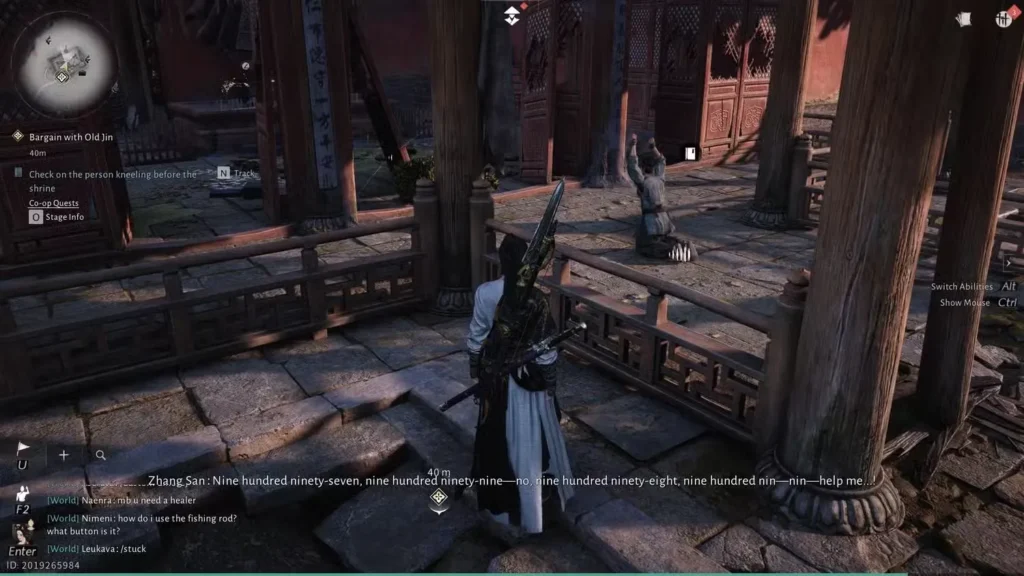 Finding and Starting Echoes in the Shrine