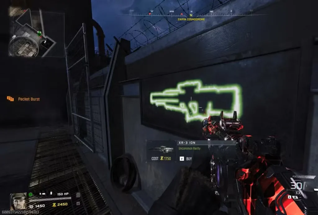 XR-3 ION (Sniper Rifle) Call of Duty Black OPS 7