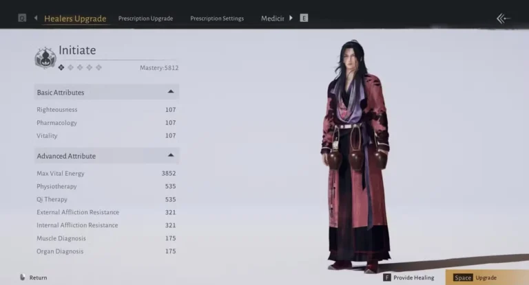 career stats in where winds meet