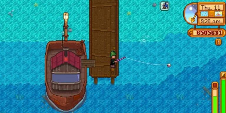 ginger island fishing in stardew valley